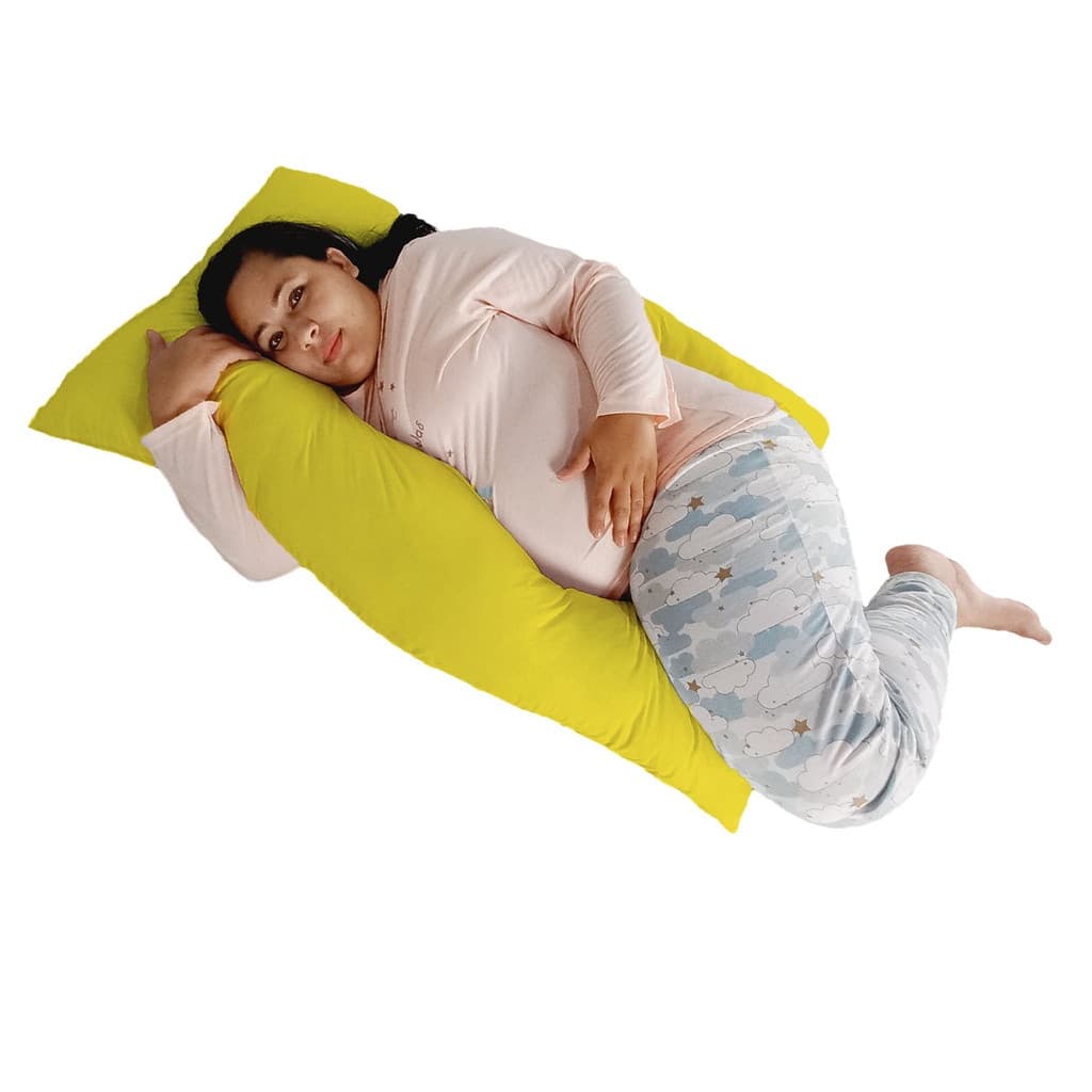 Almofada Extra Grande P/grávida Dormir De Lado Envio Rápido
