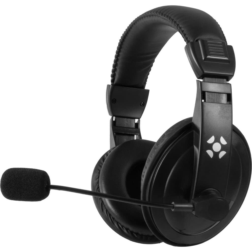 Fone de ouvido Headfone Over-Ear Gamer Fortrek HSL-102 Preto