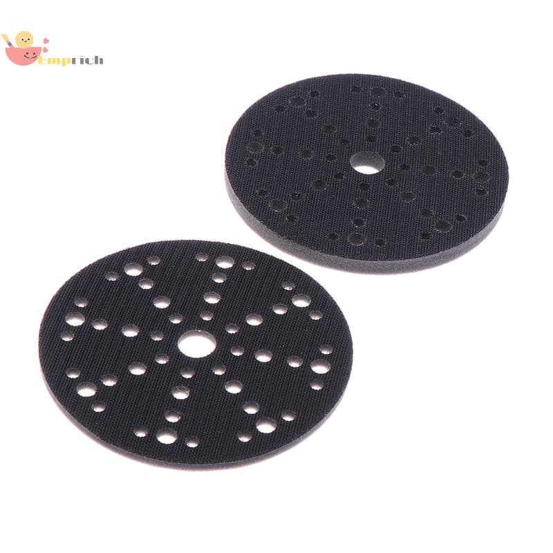 EMCH > 6 Polegadas 150mm 48-Holes 5/10mm Almofada De Interface De Esponja Macia Para Almofadas De Apoio Lixadeira Tampão