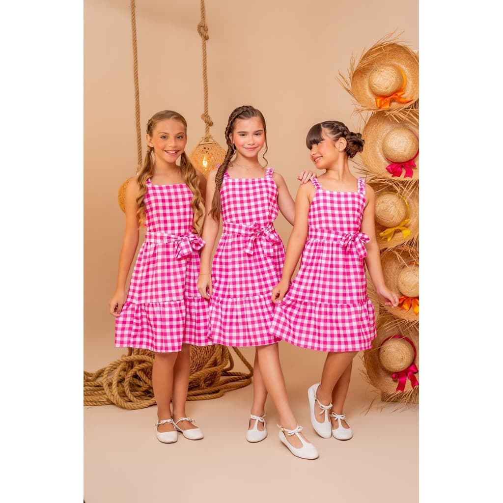 VESTIDO INFANTIL MARINA ROSA