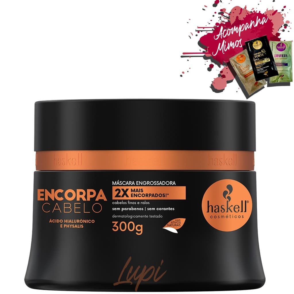 Mascara Haskell Encorpa Cabelo 300gr