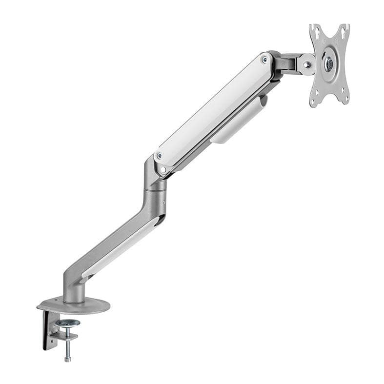 Suporte Articulado Para Monitor Brateck LDT63 C012, 17 Pol. a 32 Pol., Prata, LDT63-C012