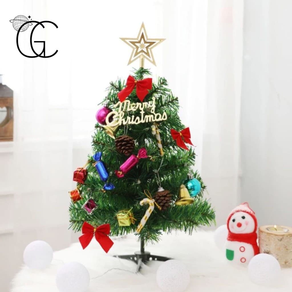 Árvore de Natal para Mesa/Escritório de 30CM Verde