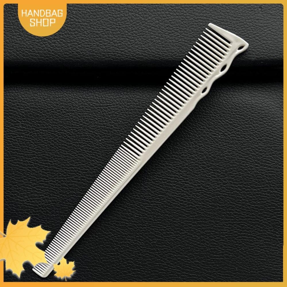 Pente De Corte De Cabelo De Bolsa , Cabeleireiro Profissional , Pentes Duas Cabeças Para Barbearia