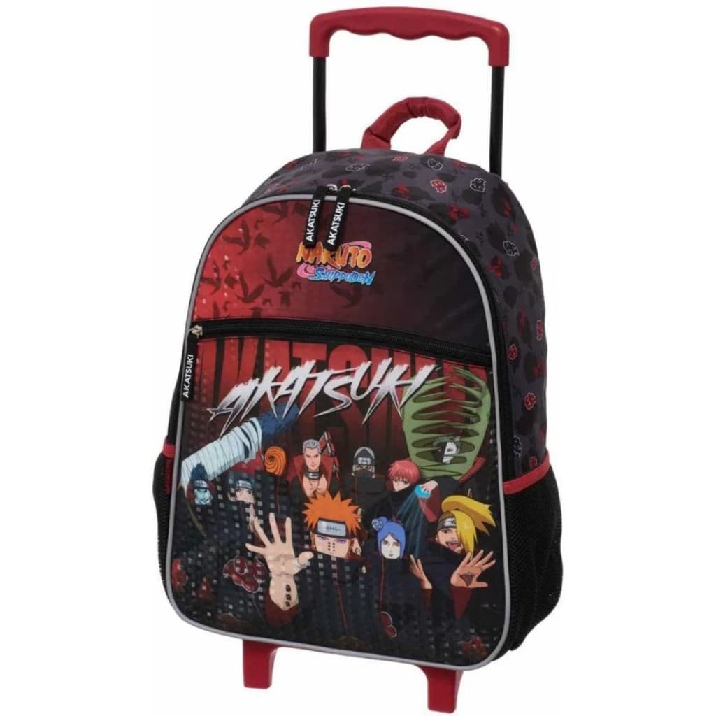 Mochila Rodinhas Infantil Naruto Akatsuki Rising Pacific