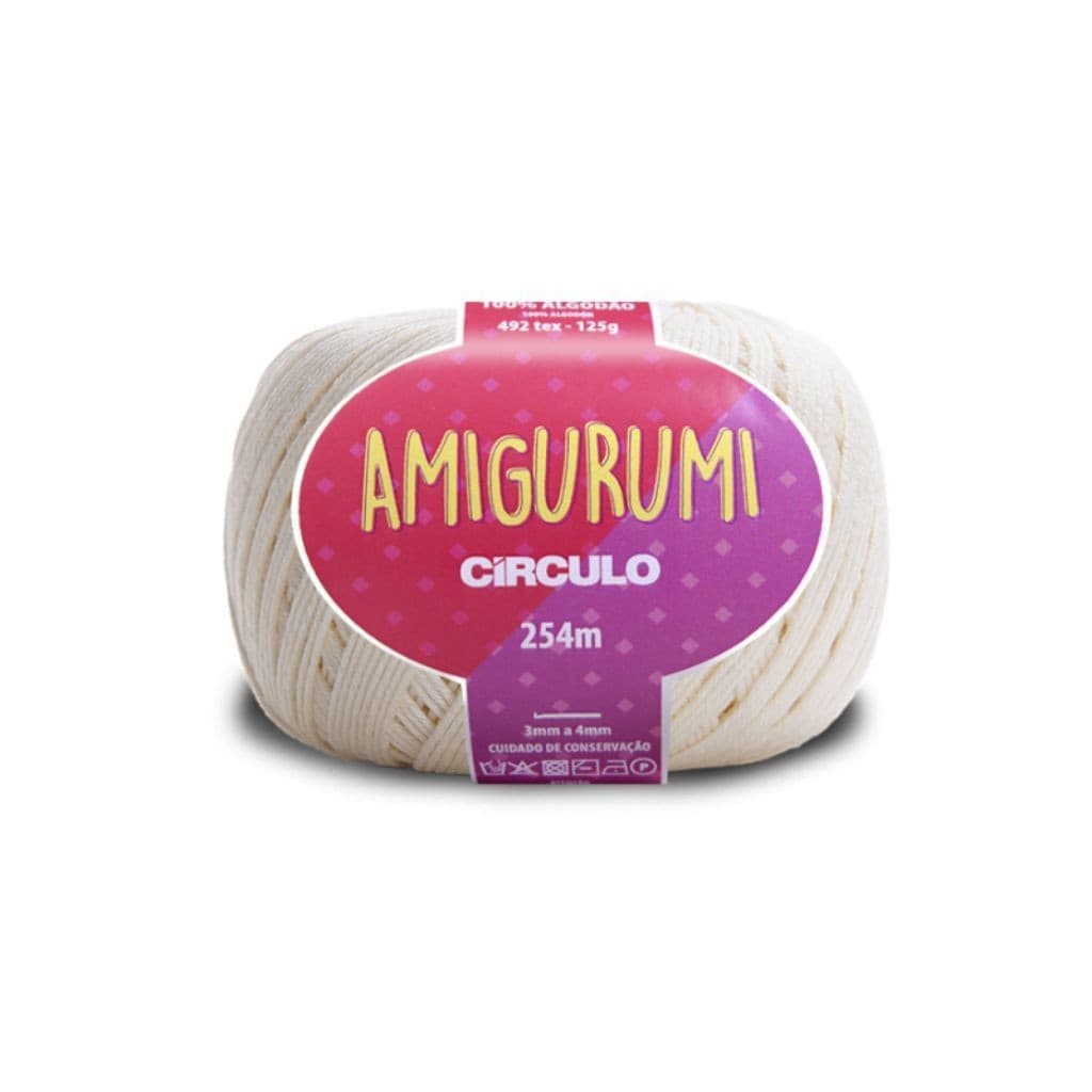 Amigurumi - Cor 8176 Off White 360449.8176