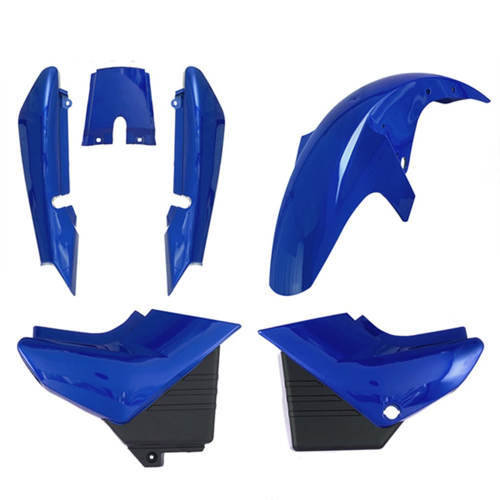 Kit Carenagem 3 Peças Cromo Forte Ybr 125 2000/08