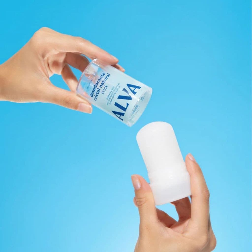 Desodorante Crystal Stick Sensitive Alva 120g Natural Vegano