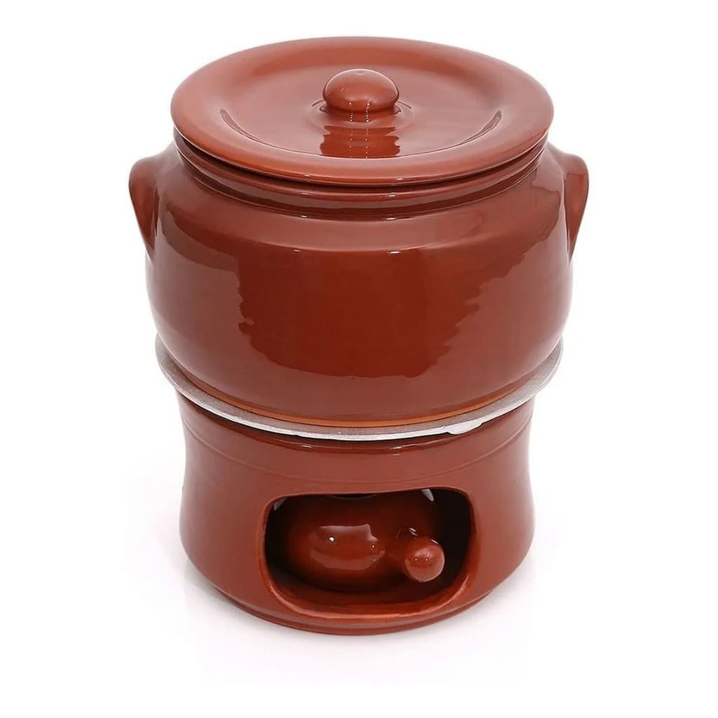 Rechaud de Barro 5 Litros Feijoada Sopa Cerâmica Motta