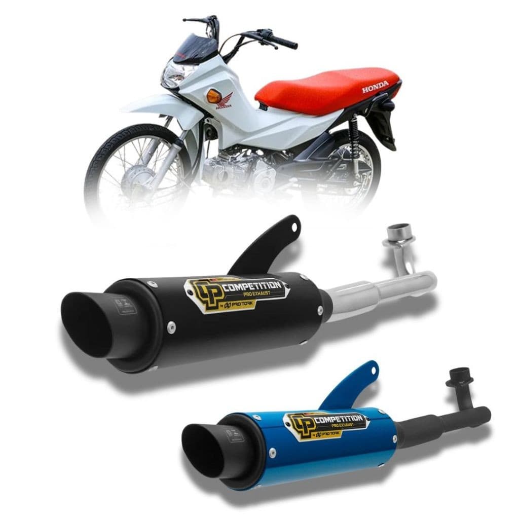 Escape Esportivo Pop 110 2016 A 2024 Competition Pro Tork Produto Novo