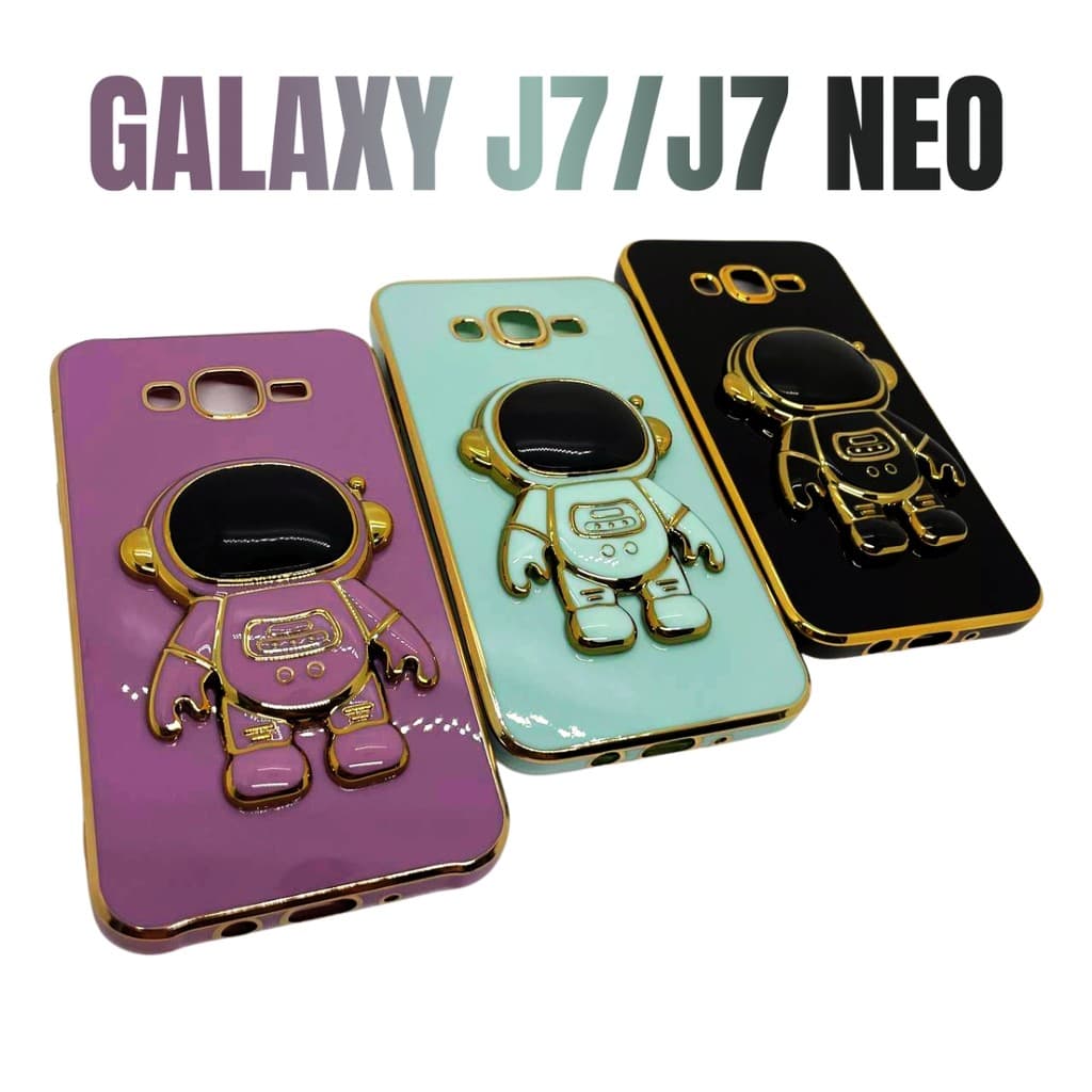 Capa Capinha de celular compatível com Galaxy J7 e J7 Neo Astronauta