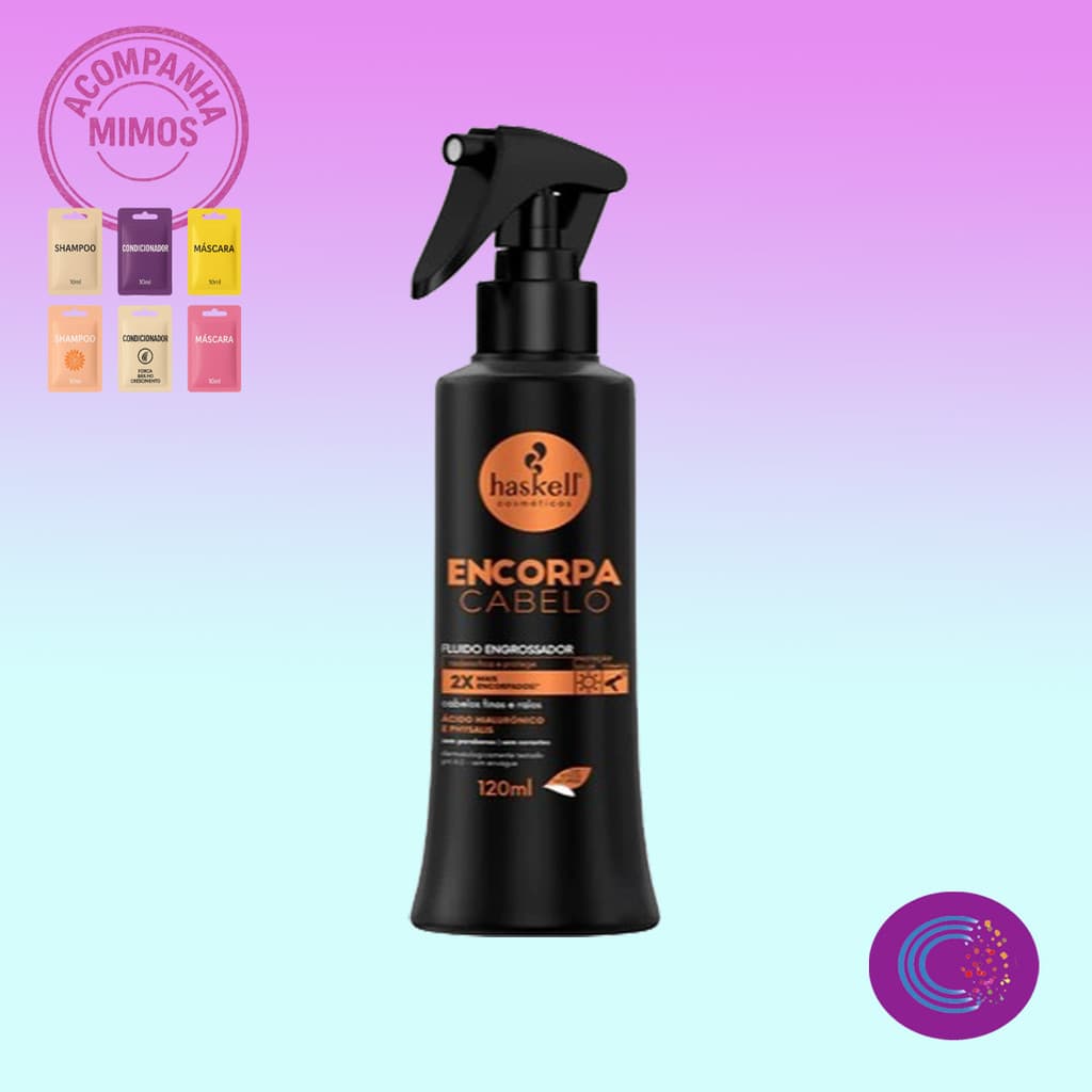 Fluido Finalizador 120ml Encorpa Cabelo Haskell