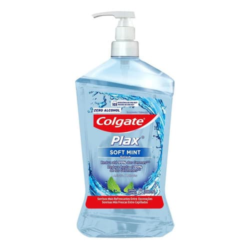 Enxaguante Bucal Plax Soft Mint C/ Válvula Pump 2l - Colgate