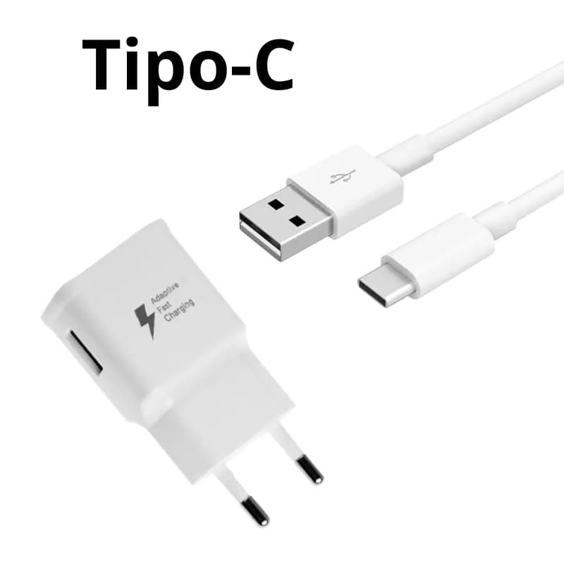 Carregador Turbo TIPO C Turbo A20 A30S A50S A70 A80 S10 M31 M51 A21S A31 A51 A71 NOTE 8 NOTE 9