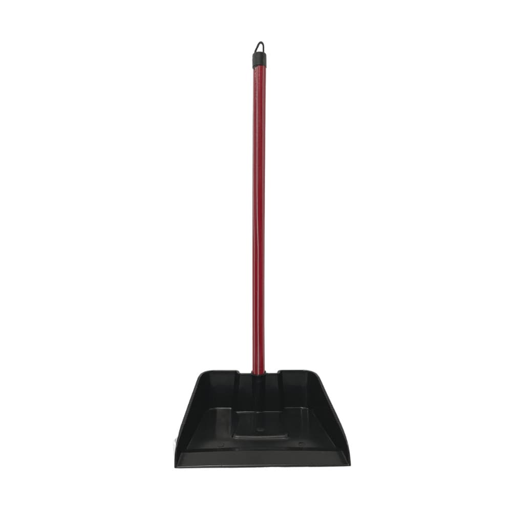 Pá de Lixo Pazinha Coletora Plástica COM CABO Longo 60cm Limpeza Multiuso Casa Quintal Escritório Cozinha Banheiro