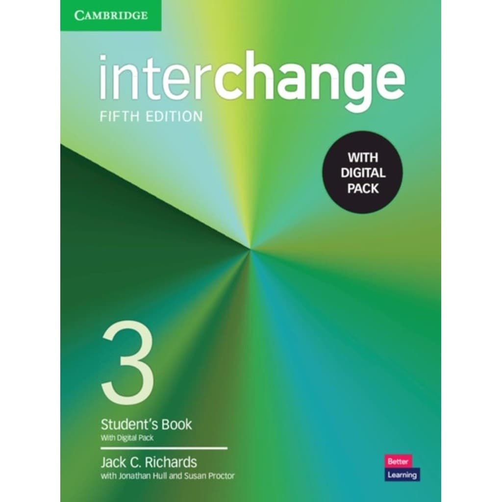 Interchange 3 
Students Book With Digital Pack 5Th Ed