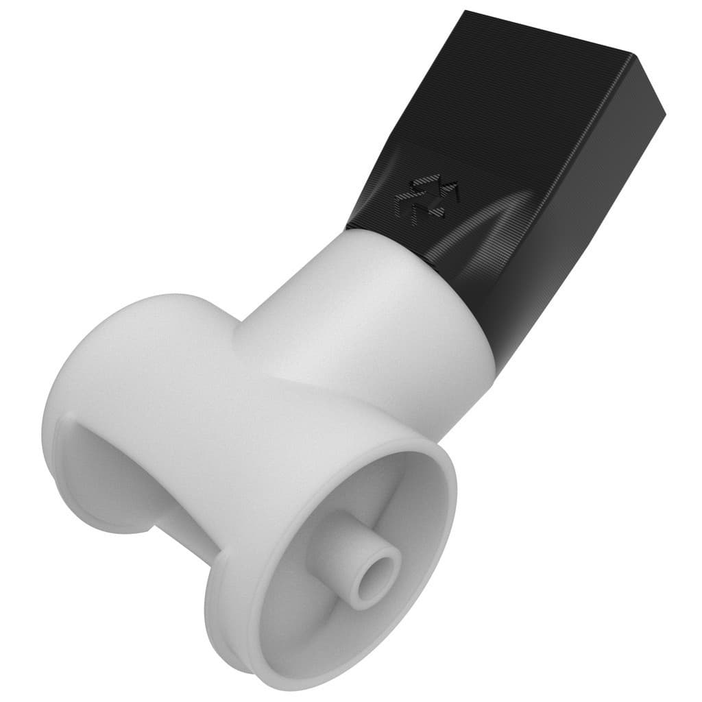 Suporte Giratório Bocal Compatível Aspirador Black+Decker AV12 Preto