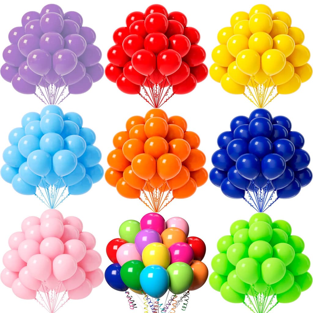Bexiga Balão Liso Redondo 9 Polegadas 50 Unidades - Premium