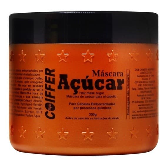 Máscara Capilar de Açúcar Coiffer 350g
