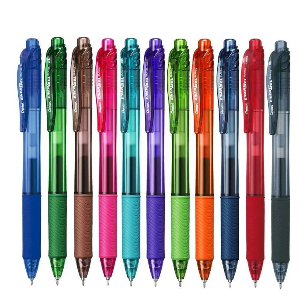 Caneta PENTEL EnerGel - X Retrátil 0.5mm e 0.7mm  BLN105 - Escolha A Cor