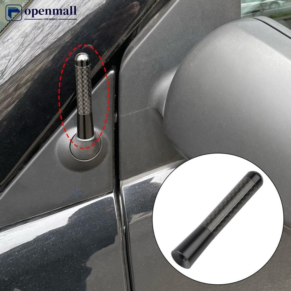 Antena De Rádio Curta Para Carro , 3cm/8cm/12cm , Fibra De Carbono , Estilo De Adequada BMW Toyota O9X6
