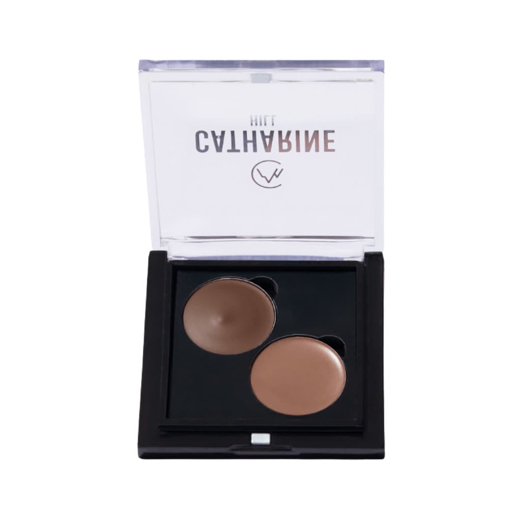DUO CREMOSO PARA SOBRANCELHAS CATHARINE HILL COM ALTA FIXAÇÃO E ACABAMENTO NATURAL