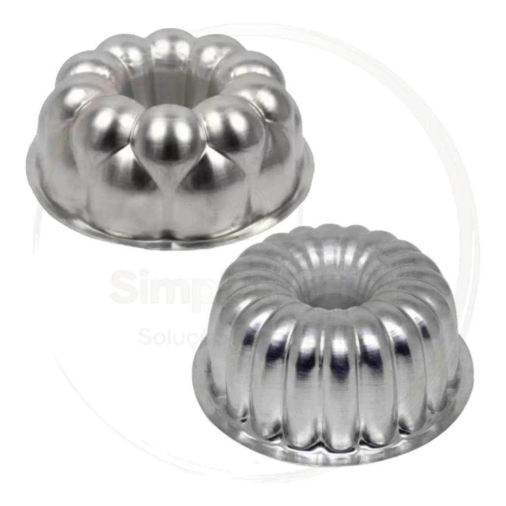 Kit 2x Assadeiras Formas De Bolo Tortas Suiça 2 E 4 (20x8cm)