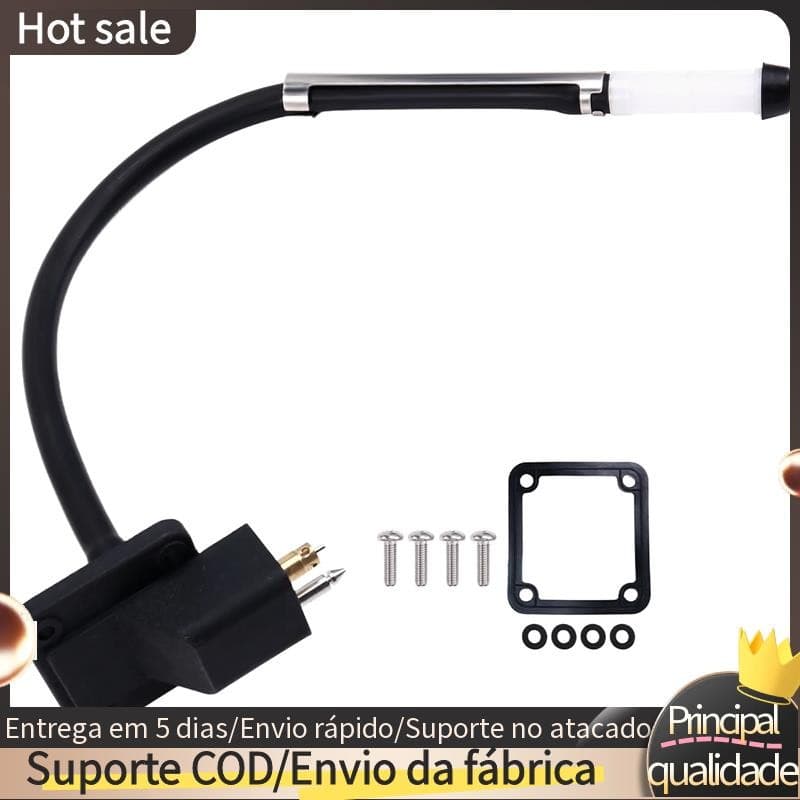 Conector Do Tanque De Combustível Marinho 12L 24L , Medidor De Sucção De Alta Precisão Para Acessório De Motor De Popa D