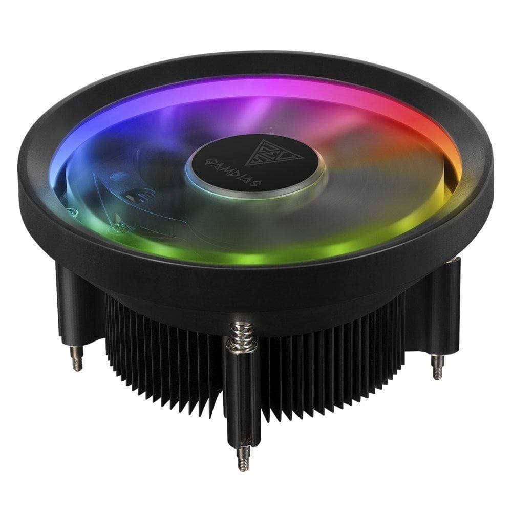 COOLER BOREAS E1L-010 120MM LED RGB PRETO - GAMDIAS