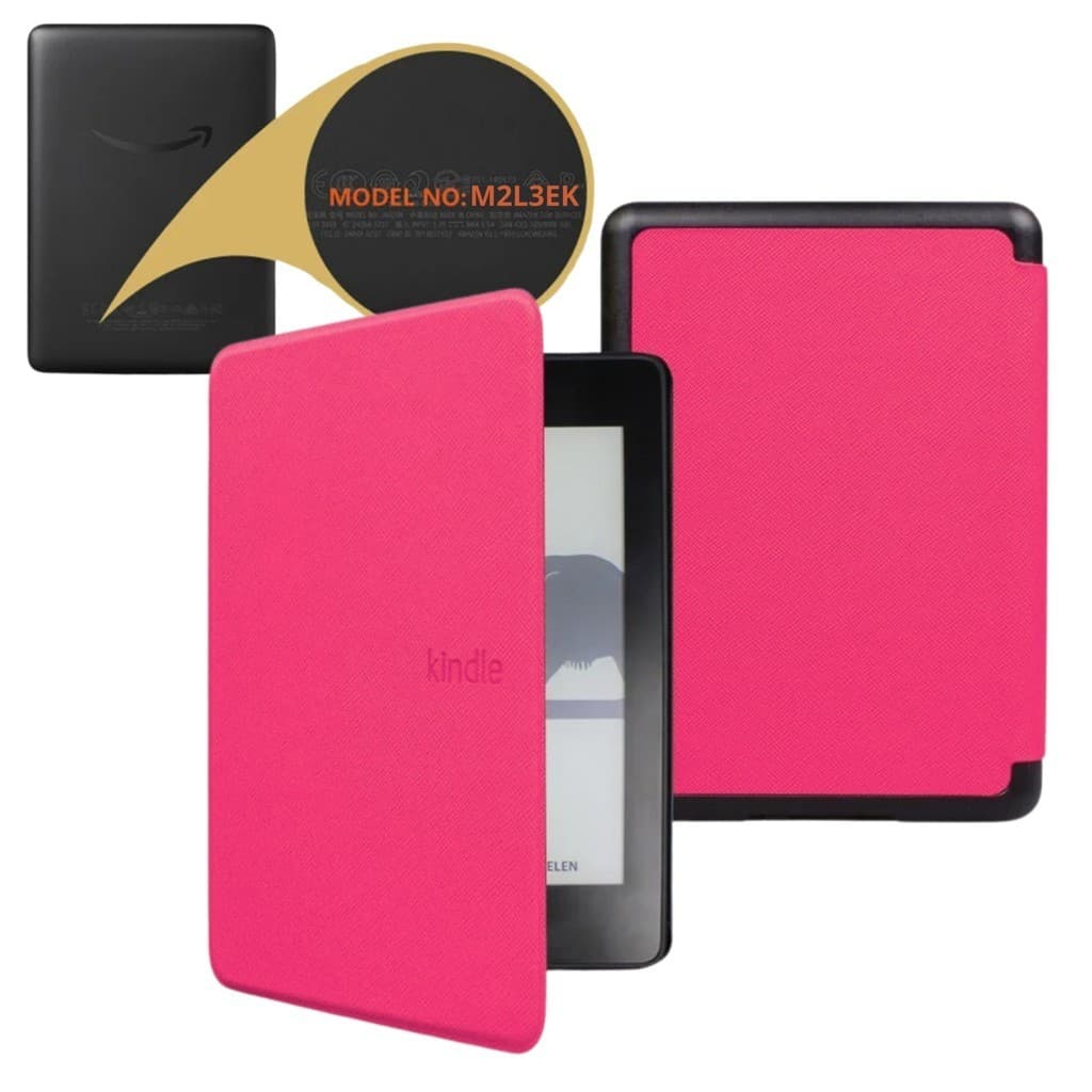 Capa para Kindle 2021 M2L3EK 6.8'' - Lisa Varias Cores Couro