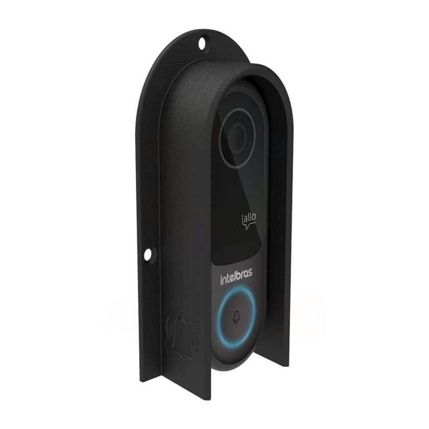 Protetor de Chuva Compativel com Video Porteiro Wifi Allo w3 Intelbras