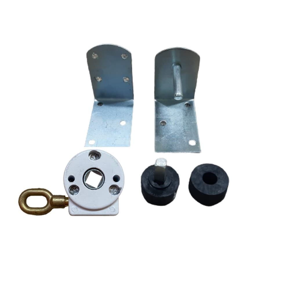 Kit Toldo Cortina C/ Mancais Buchas + Maquina Redutora 1.10