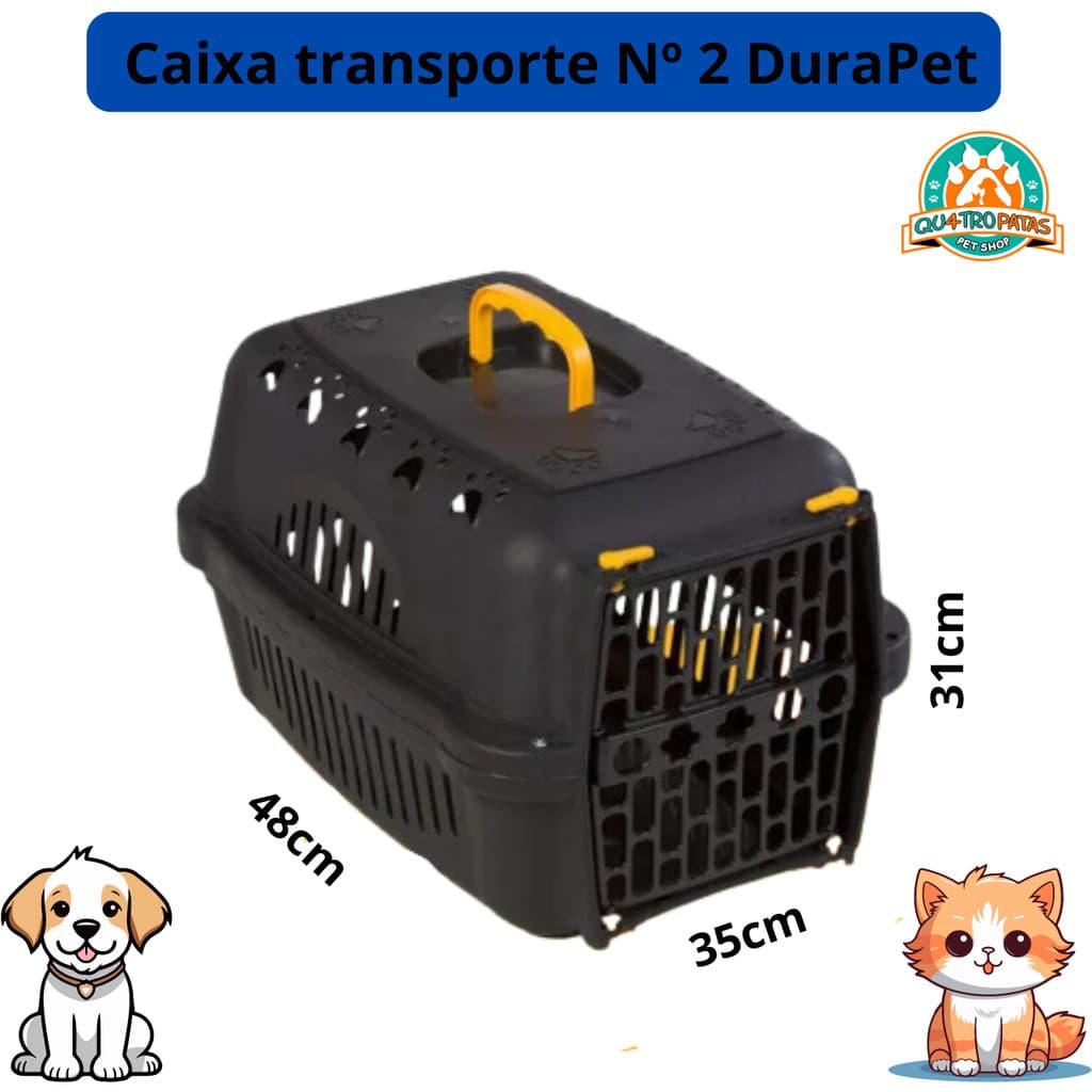 Caixa de Transporte DuraPets Nº2