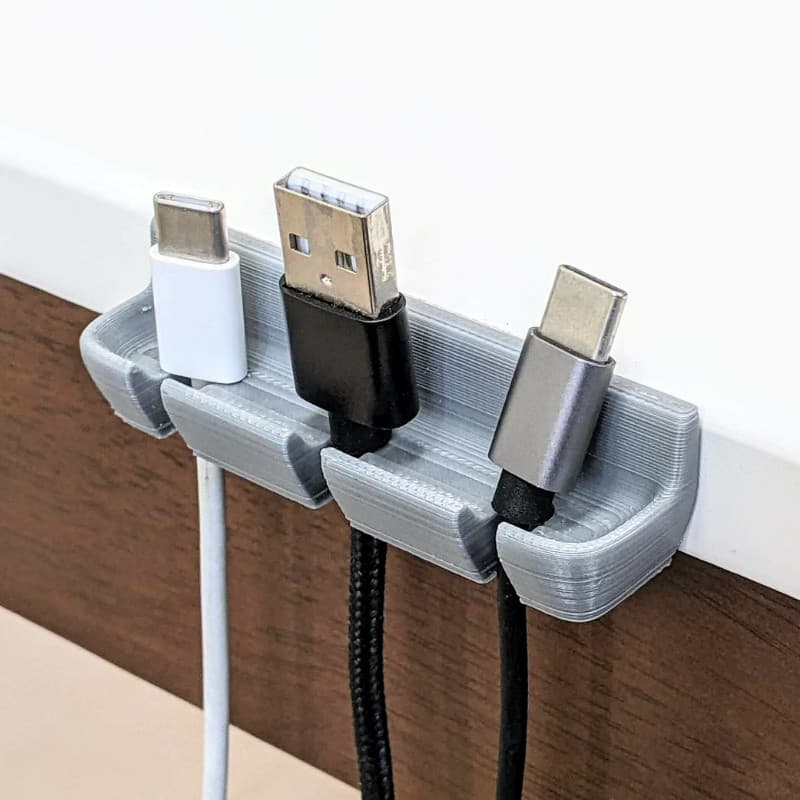 Organizador de cabo de mesa Fixador de Fio Mesa Gerenciamento Organização Carregador Pen drive Usb