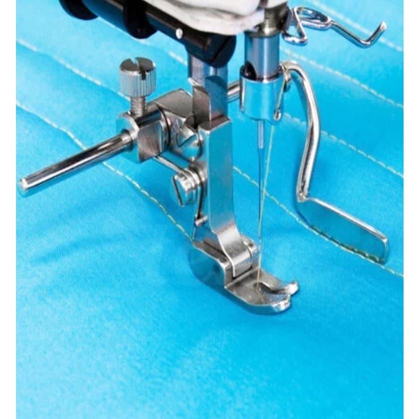 Calcador Metalace / Matelasse Com 2 Guia P/ Reta Industrial