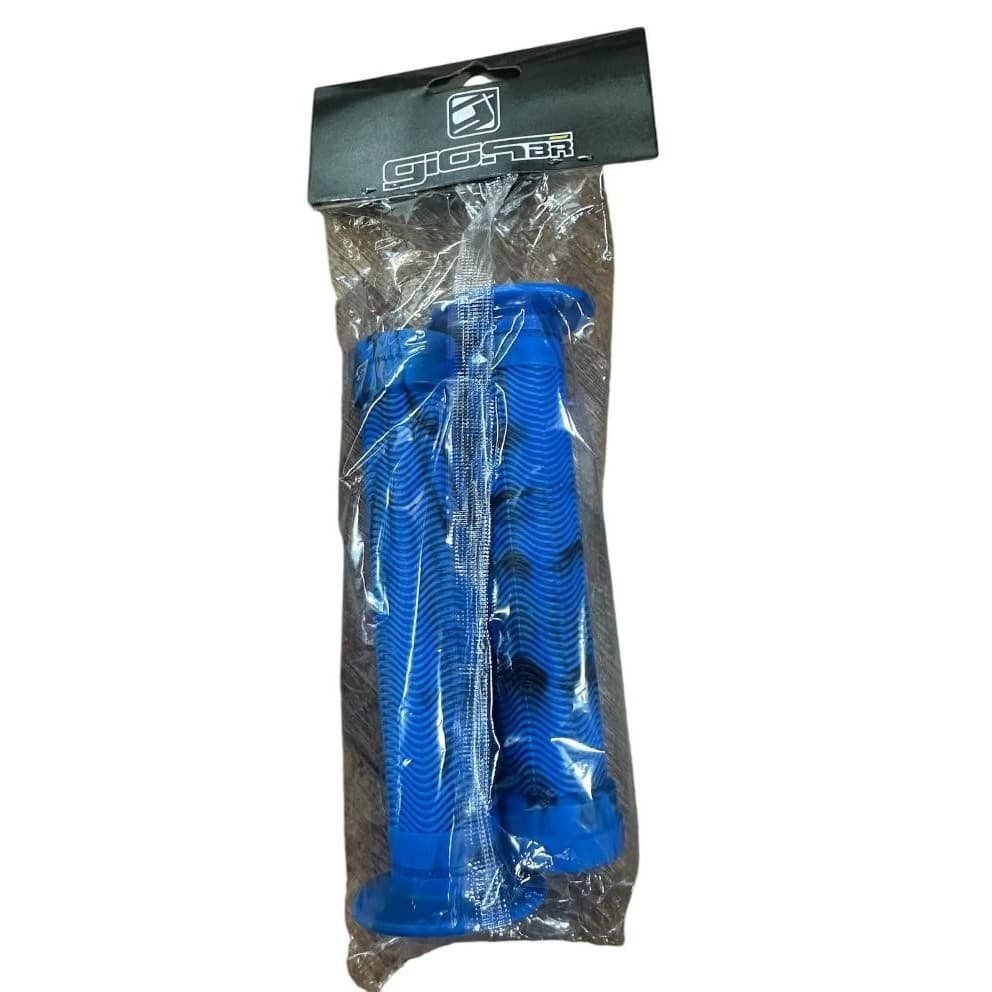 MANOPLA GIOS -075H AZUL/PRETO C/Flange