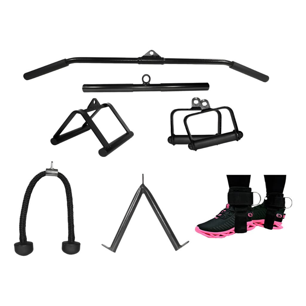 Fitness Hartwit: Kit Barra, Tríceps E Crossover