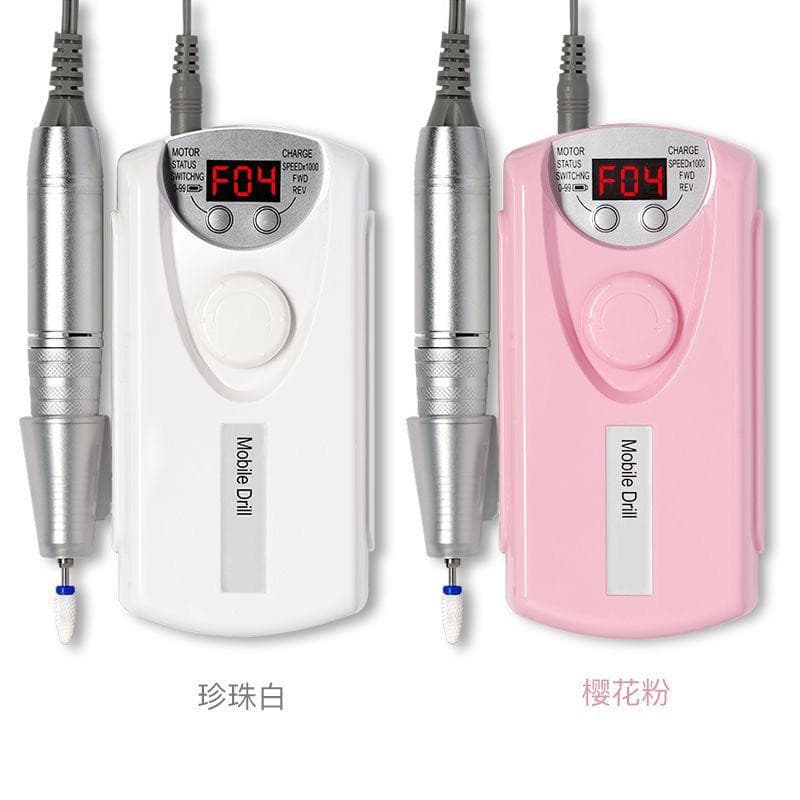 Motor Lixadeira Portátil 35.000 Rpm Bivolt De Unhas Elétrica Micro Profissional Sem fio