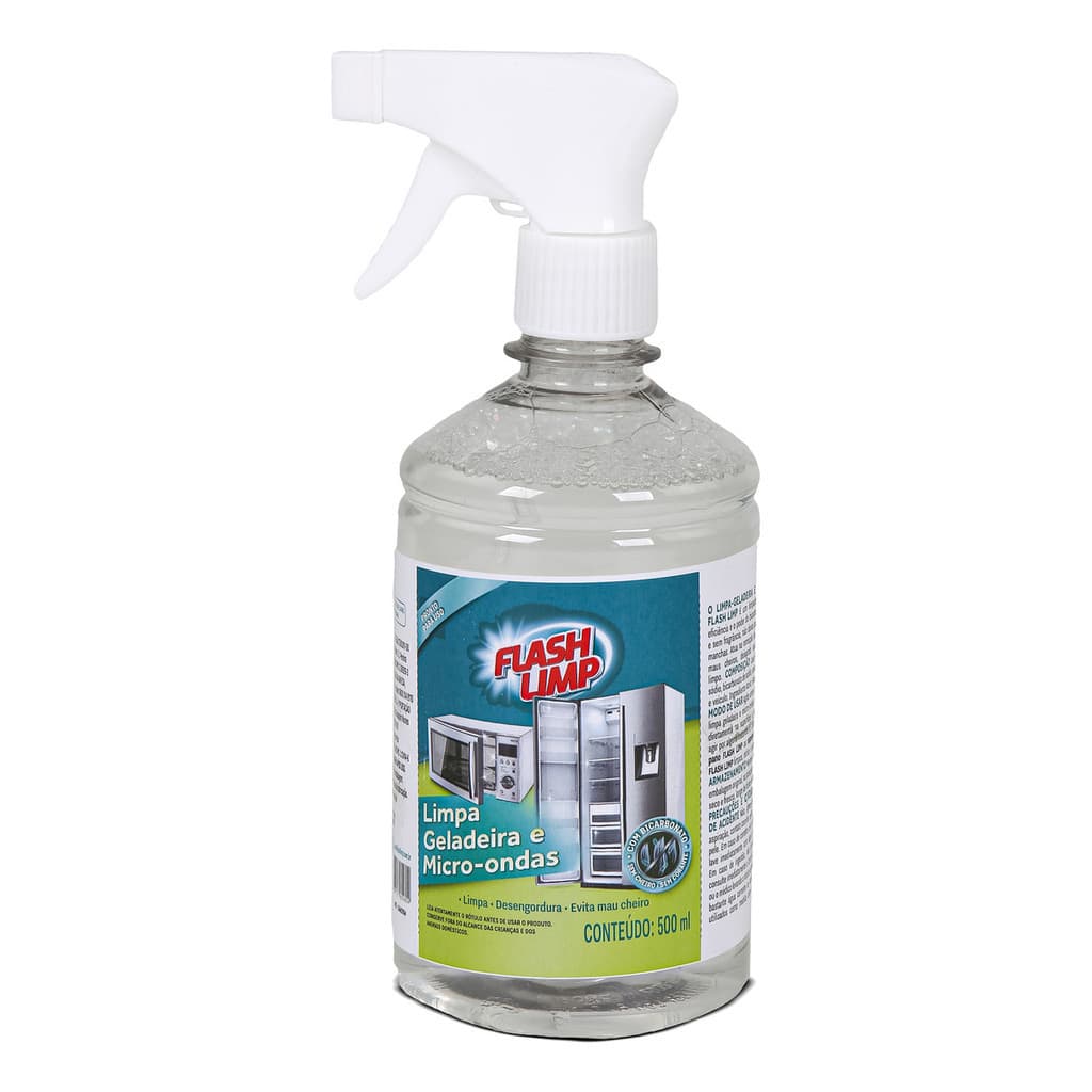 Limpa Geladeira Micro-ondas Remove Sujeiras E Odores 500ml