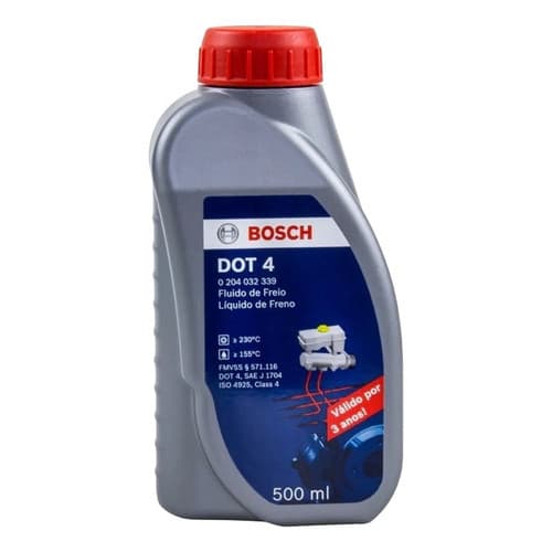 Fluido Oleo De Freio Dot 4 Dot4 Original Bosch 500ml