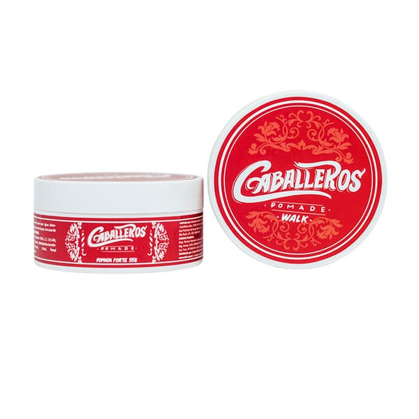 Pomada Modeladora Caballeros Firm Pomade Linha Pocket Fixação Forte