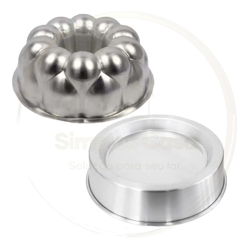 Kit 2x Assadeiras Formas De Bolo Tortas Suíça 4 + Piscina G