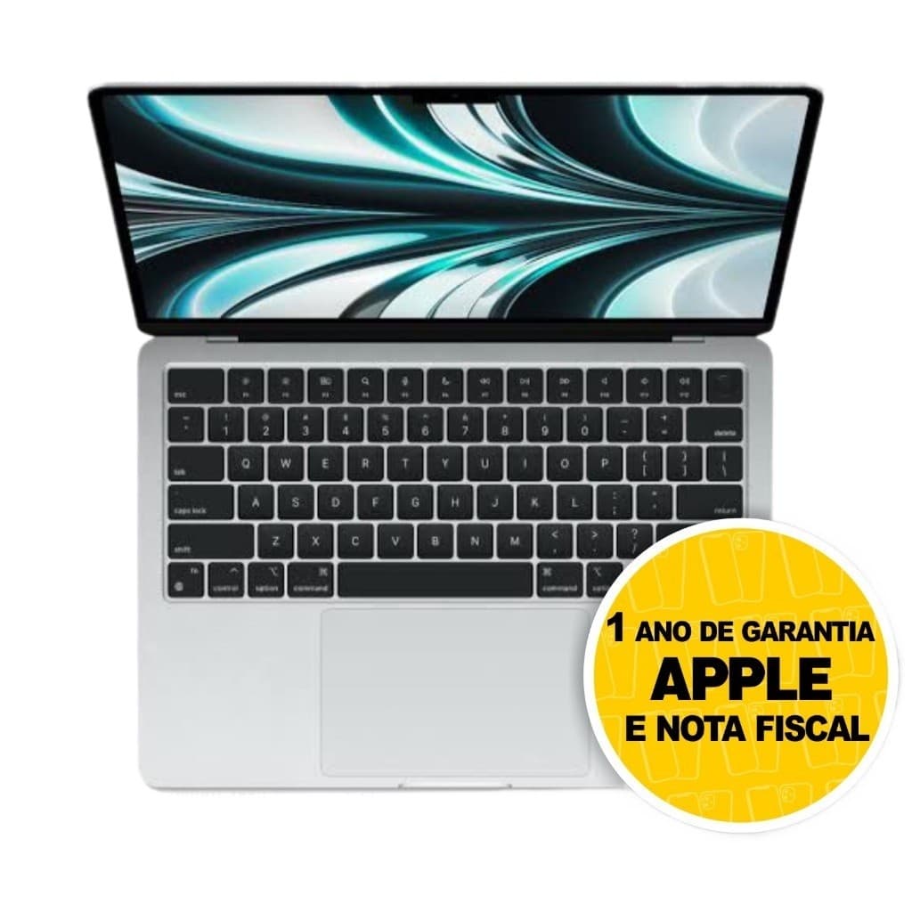 Apple MacBook Air M2 13” 15” 256GB 512GB Novo Lacrado NF + 1 Ano De Garantia Apple