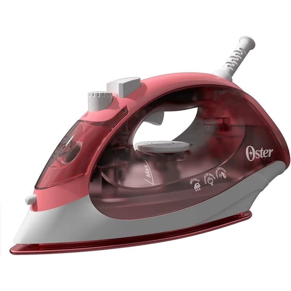 Ferro de Passar a Vapor Oster Aeroceramic 1200W Rosa – GCSTBS5053