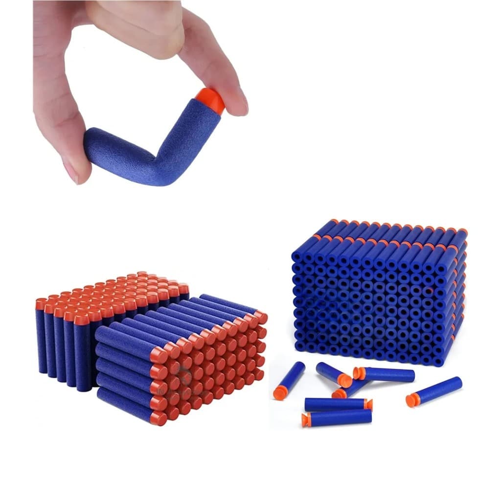 Kit 36 Dardos Espuma Eva Pvc Para Nerf Refil Importado