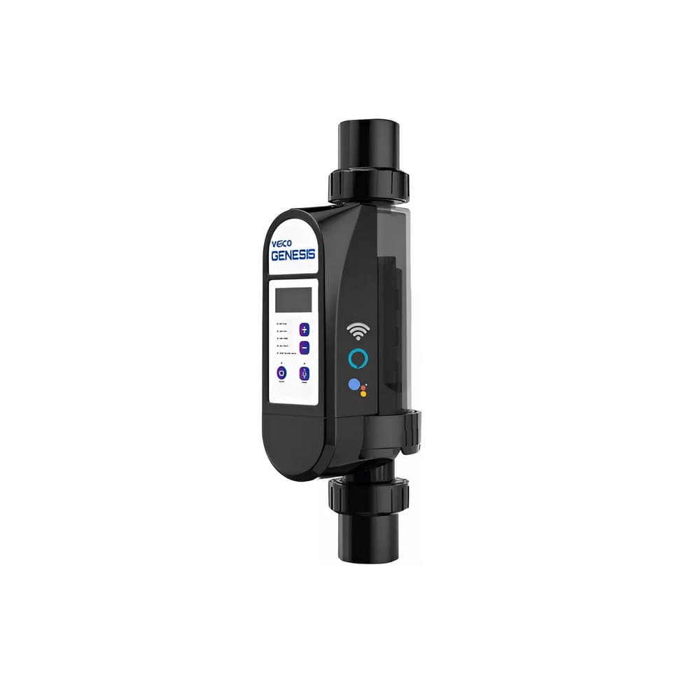 Gerador De Cloro Veico Genesis 10 Pro by Fluidra Para Piscinas Até 35 Mil Litros
