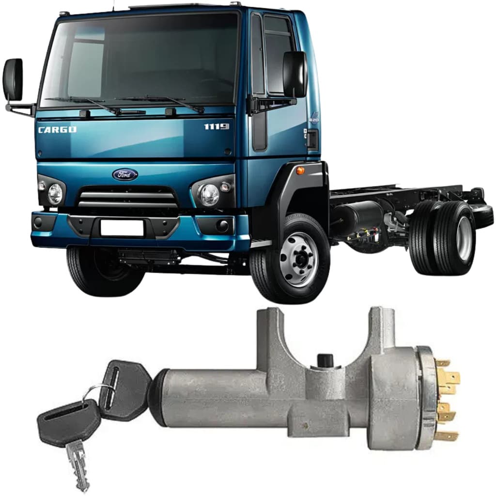 Trava Direção Cilindro Comutador Elétrico Caminhoes Cargo G1