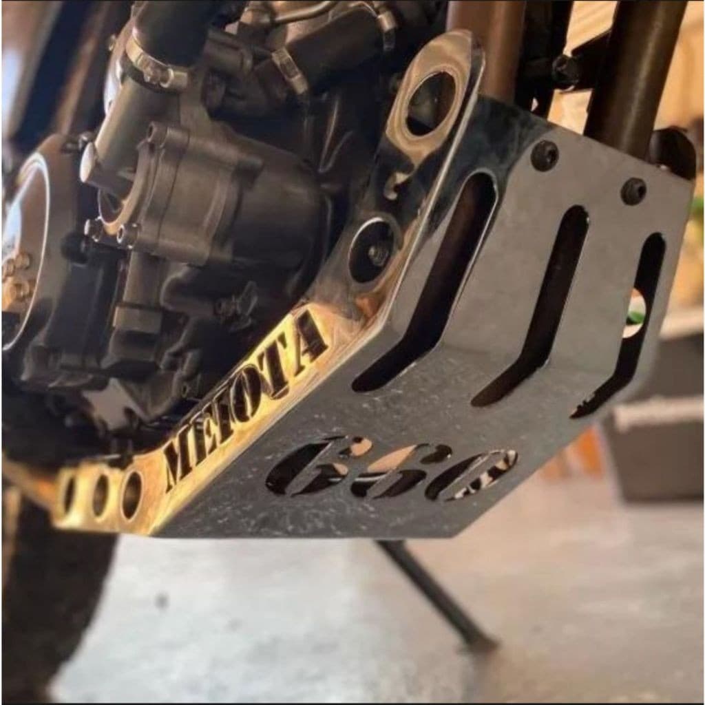 Protetor De Motor Carter xt 660 Peito De Aço Profissional