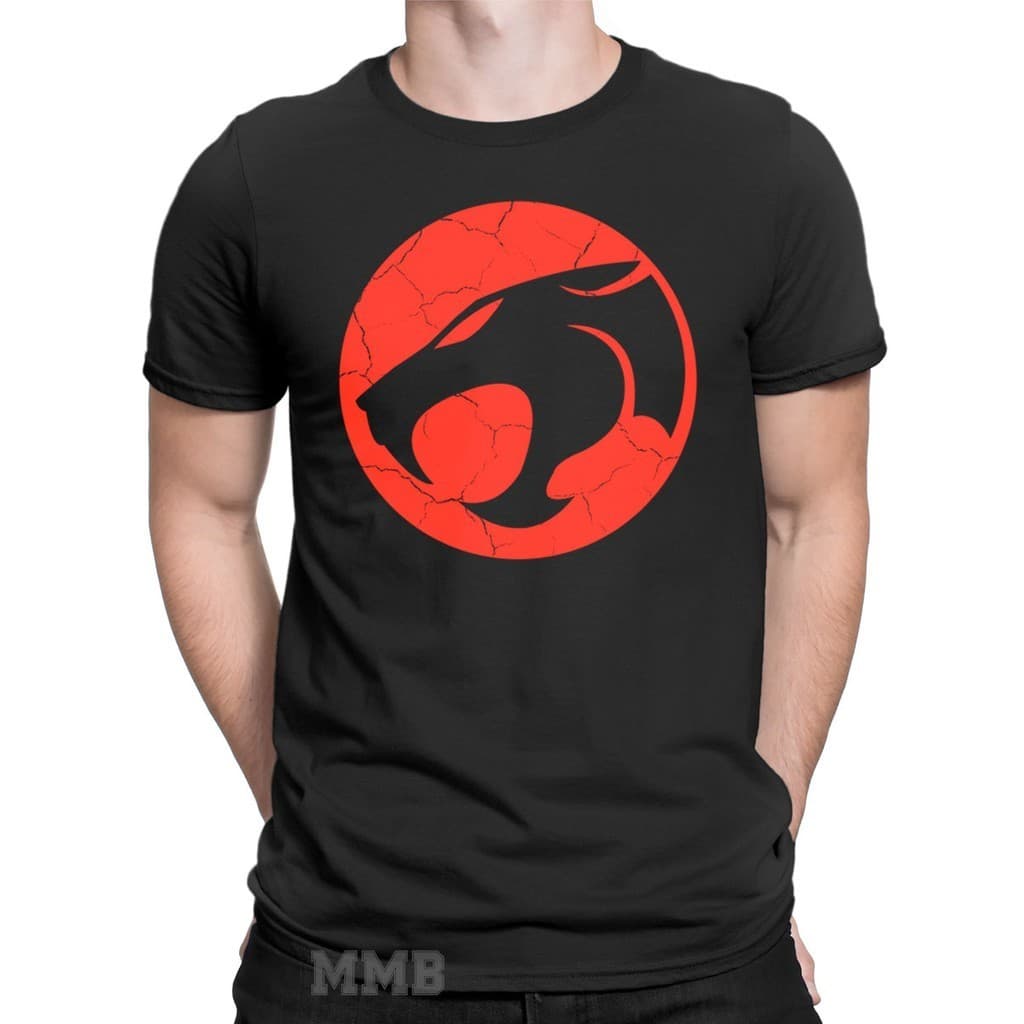Camiseta Premium 100%Algodão Thundercats Lion Olho De Tandera Desenhos Geek Streetwear Envio Imediat