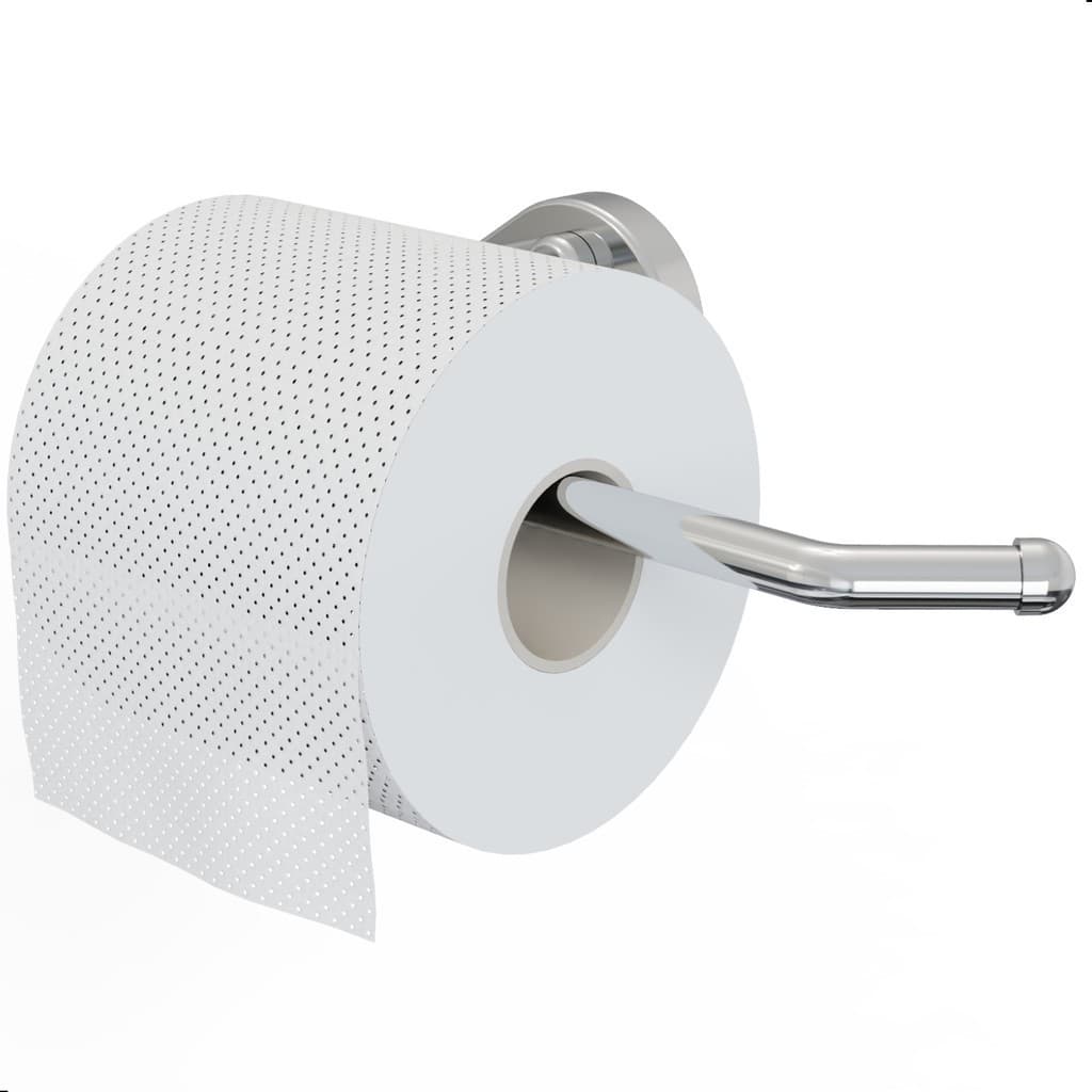 Porta Papel Higiênico Cromado Suporte Para Papel ARM